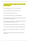 Exss 288 Exam 1 UNC&sol; exss 288 exam 1 With complete solution RATED A&plus; 