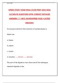 NPDES Stormwater Final Exam 2025&colon; Study Guide & Practice Test for Permit Compliance