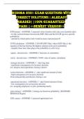 BUSOBA 2321 EXAM QUESTIONS WITH CORRECT SOLUTIONS&vert;&vert;ALREADY GRADED&vert;&vert;100&percnt; GUARANTEED PASS&vert;&vert;<<NEWEST VERSION>>