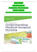 Solutions Manual For Davis Advantage for Understanding Medical-Surgical Nursing 7th Edition