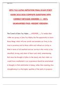 Zeta Tau Alpha Initiation Final Exam &vert; Study Guide & Example Questions