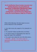Auvik Certification Exam Guide&colon; Verified Questions & Answers for Network Monitoring Mastery