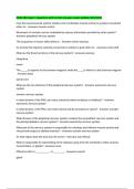 EXSS 380 Exam 1 Questions with Correct Answers Latest Update 2025&sol;2026