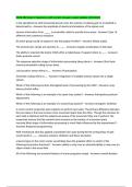 EXSS 380 Exam 2 Questions with Correct Answers Latest Update 2025&sol;2026