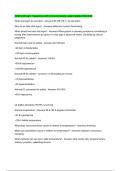 NURS 323 Exam 1 Questions with Correct Answers Latest Update 2025&sol;2026