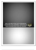 NUR 1140 MED SURG VATI ASSESSMENT  QUESTIONS AND ANSWERS &plus; RATIONALES 100&percnt; GAUARNTEED PASS&excl; &lpar;A&plus; GRADE&rpar;