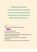 MODULE 5 NEURO NURS 5433NURS5433 FAMILY II &lpar;FNP&rpar; 2025 &vert; 124 ACTUAL Q&A &vert; 100&percnt; CORRECT -THE ULTIMATE STUDY GUIDE FOR YR&period; &lpar;2026&sol;2027&rpar; UTA ARLINGTON&Tab;      Quiz&lowbar;&lowbar;&lowbar;&lowbar;&lowbar;&lowbar;&lowbar;&lowbar;&lowbar;&lowbar;&lowbar;&lowbar;&lowbar;&lowbar;&lowbar;&lowbar;&lowbar;&quest; What is the criteria for Episodic Migraines -         Answer&colon;   A&period; 5 att