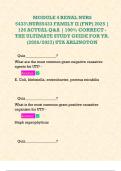 NURS 5433 FAMILY II module 3&comma; Mod 4 & Final Exam Compilation BUNDLE &lpar;FNP&rpar; 2025 &vert; 130 ACTUAL Q&A &vert; 100&percnt; CORRECT -THE ULTIMATE STUDY GUIDE FOR YR&period; &lpar;2026&sol;2027&rpar; UTA ARLINGTON