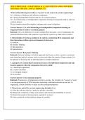 MSCE 580 EXAM - CHAPTERS 1 & 2 &vert; QUESTIONS AND ANSWERS &vert; 2025&sol;2026 UPDATE &vert; 100&percnt; CORRECT&excl;&excl;&vert;