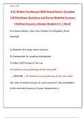 Z-51 Written Test 2025 Actual Exam Questions & Verified Answers Guide &lpar;150 Q&A&rpar;