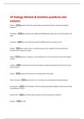 BIOLOGY LIFE SCIENCE Questions and Answers