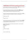 CS302 Midterm &num;2 Practice questions and answers 