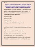 CTRI FINAL EXAM NEWEST 2026 ACTUAL EXAM WITH COMPLETE  QUESTIONS AND CORRECT DETAILED ANSWERS &lpar;100&percnt; VERIFIED  ANSWERS&rpar; &vert;ALREADY GRADED A&plus;&vert; &vert;&vert;PROFESSOR VERIFIED&vert;&vert; 