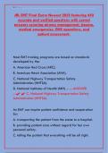JBL EMT Final Exam 2025&colon; 450 Verified Questions & Answers &lpar;Accurate Study Guide&rpar;