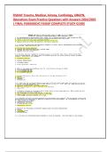 FISDAP Trauma&comma; Medical&comma; Airway&comma; Cardiology&comma; OBGYN&comma; Operations Exam Practice Questions with Answers 2024&sol;2025 &vert; FINAL PARAMEDIC FISDAP COMPLETE STUDY GUIDE