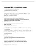 MGMT 650 Exam2 Questions and answers 