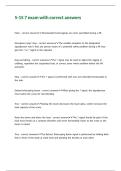 5-15 7 exam with correct answers 