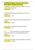 NT2580 Chapter 14 Exam Questions With 100- Verified Answers&period;docx
