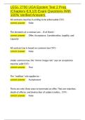 LEGL 2700 UGA Epstein Test 2 Prep &lpar;Chapters 8&comma;9&comma;10&rpar; Exam Questions With 100- Verified Answers&period;docx
