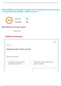 WGU D558 Pass-Through Taxation OA &vert; 50 Questions and Answers &vert; Latest 2025&sol;26 Update &vert; 100&percnt; Correct&period;