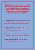 OB Final Exam 2025 &vert; Maternity & Women's Health Nursing Study Guide & Practice Test