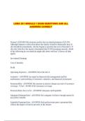 LOMA281&sol;LOMA 281 PACKAGED EXAMS&colon; QUESTIONS AND ALL ANSWERS CORRECT