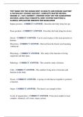 TEST BANK FOR THE HUMAN BODY IN HEALTH AND DISEASE ANATOMY & PHYSIOLOGY COURSE 2026&sol;2027 &vert; COMPLETE MASTER REVIEW &vert; GRADED A&plus; &vert; 100&percnt; CORRECT &vert; VERIFIED STUDY SET FOR GUARANTEED SUCCESS &vert; HIGH-YIELD CONCEPTS&comma; BODY SYSTEM FUNCTIONS & CLINICAL APPLICATION IN