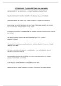 CODA BOARD EXAM QUESTIONS AND ANSWERS