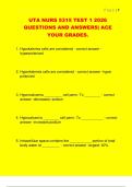 UTA NURS 5315 TEST 1 2026  QUESTIONS AND ANSWERS&vert; ACE  YOUR GRADES&period; 