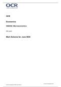 OCR AS LEVEL 2025 ECONOMICS Paper 2 MS &plus; free study guide at end