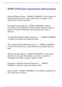 SPMT 370 Exam 3 questions with answers&period;