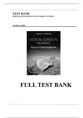 Focus on Adult Health&colon; Medical-Surgical Nursing 3rd Edition Test Bank by Linda Honan &ndash; Complete Question & Answer Set
