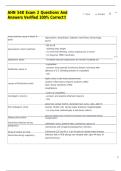 AHN 548 Exam 2 Questions And Answers Verified 100&percnt; Correct&excl;&excl;
