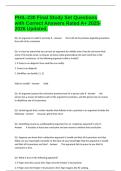PHIL-230 Final Study Set Questions with Correct Answers Rated A&plus; 2025-2026 Updated&period;