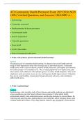  NEW ATI Community Health Proctored Exam 2025&sol;2026 NGN 100&percnt; Verified Questions and Answers&sol; GRADED A&plus;