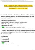 NUR 212 Bundled Exam 100&percnt; Verified&period;