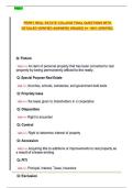 Perry Real Estate College Final Exam &ndash; Questions with Detailed Verified Answers &lpar;A&plus; Graded&comma; 100&percnt; Verified&rpar;