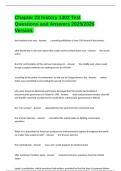 Chapter 23 history 1302 Test Questions and Answers 2025&sol;2026 Version&period;