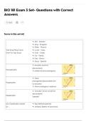 BIO 181 Exam 3 Set- Questions with Correct Answers