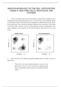 MOLECULAR BIOLOGY OF THE CELL&comma; SIXTH EDITION Chapter 8&colon; ANALYZING CELLS&comma; MOLECULES&comma; AND  SYSTEMS