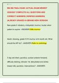 MN 580 FINAL EXAM &sol; ACTUAL EXAM NEWEST  2026&sol;2027 COMPLETE ALL QUESTIONS AND  CORRECT ANSWERS &lpar;VERIFIED ANSWERS&rpar;  &vert;ALREADY GRADED A&plus;&vert;BRAND NEW VERSION&excl; 