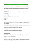 BCOR 370 WVU Exam 1 Houghton Questions and Answers Latest Update 2025&sol;2026