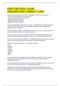CMPT-280 FINAL EXAM PREPERATION CORRECT 100&percnt;