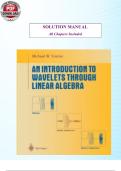 An Introduction to Wavelets Through Linear Algebra &ndash; Solutions Manual &lpar;Michael Frazier&rpar; &vert; Complete Worked Solutions