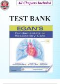 TEST BANK FOR EGAN&rsquo;S FUNDAMENTALS OF RESPIRATORY CARE 11TH EDITION BY KACMAREK ALL CHAPTERS&period;
