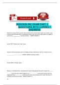 2025-2026 IRC EXAM PART 2 QUESTIONS WITH CORRECT ANSWERS