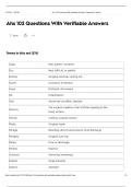 Ahs 102 Questions With Verifiable Answers