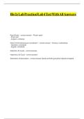 BIS 2C Lab Practical Lab 4 TEST WITH ALL ANSWERS