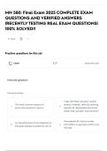 MN 580&colon; Final Exam 2025 COMPLETE EXAM QUESTIONS AND VERIFIED ANSWERS &vert;RECENTLY TESTING REAL EXAM QUESTIONS&vert; 100&percnt; SOLVED&excl;&excl;