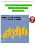 Test Bank for Discovering the Life Span&comma; 5th Edition by Robert Feldman &ndash; Updated 2026